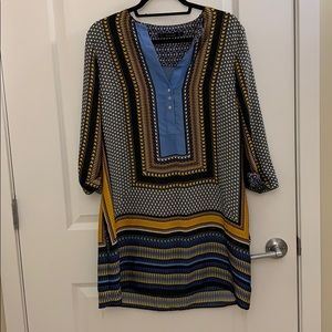 Beautiful silky Zara dress! Pockets!